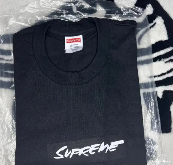 L 24SS S and Futura Tee M Logo White Box Black XL 0808
